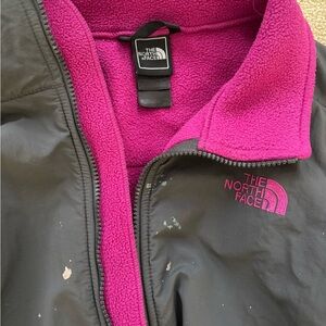 The North Face Jacket - Fuchsia and Charcoal